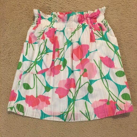 LILLY PULITZER MINI-SKIRT-LIKE NEW-ELASTIC WAIST - Picture 7 of 11